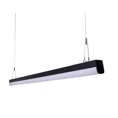130lm/w CRI 80 3CCT 선택 가능한 LED 튜브 실내 오피스 조명을 위한 밝은 검은색