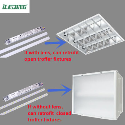 120-277V 3파워 튜닝 가능한 LED 트로퍼 리트로피트 키트 조명