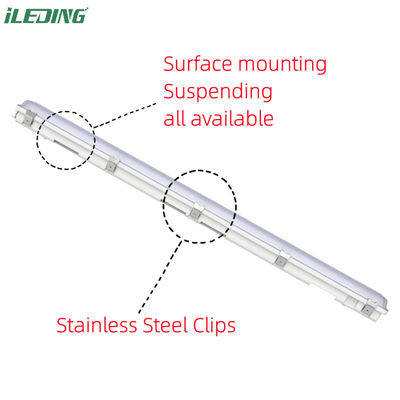 120-277V / 120-347V 지하철 터널 및 주유소 성능에 대한 LED 증기 튼튼한 조명 장치