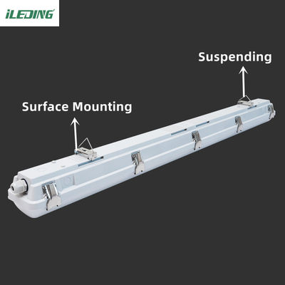 AC 110V 주차 LED 튜브 증기 튼튼한 조명 4FT IP66 LED 방수 조명