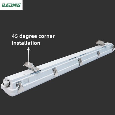 AC 110V 주차 LED 튜브 증기 튼튼한 조명 4FT IP66 LED 방수 조명