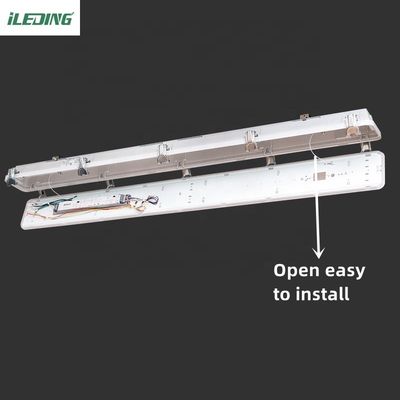 4kg 매달린 LED 증기 단축 창고 조명 장치 4FT 46W 65W IP66 65W