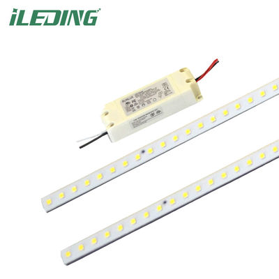 140° 빔 앵글 알루미늄 자기 LED 선형 리트로피트 키트 T8 튜브 변환