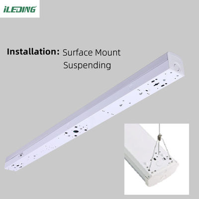 센서 제어 2FT 4FT 8FT LED 선형 배튼 스트립 라이트 35w 46w 65w 상점 라이트 고정 120-347V
