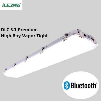 AC 110-277V 산업 센서 제어 LED 선형 증기 단단한 창고 조명 장치 100W 85W 75W 65W IP67