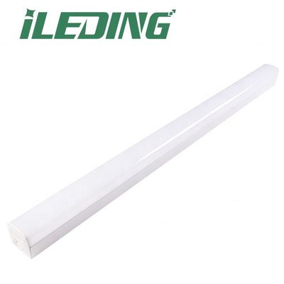 Dimmable 80 CRI 25W 2ft 4ft 8ft 선형 LED 배튼 라이트 상점 라이트 고정 -40 40C