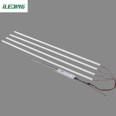 85 CRI 자석 4FT LED 직선 후장 키트 상업 사무실 상점 2x4 트로퍼 라이트
