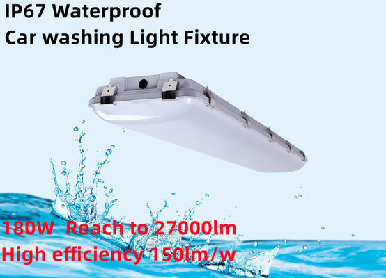 PC 4FT IP67 180W 155W 135W 105W 산업용 차고 증기 튼튼한 LED 하이 베이 고정 장치