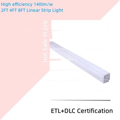 4000K 오피스 표면 장착 34W 4FT LED 선형 스트립 조명 장치 SMD2835
