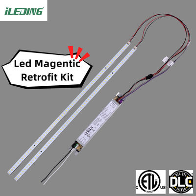 ETL DLC 32W 트로퍼 리트로피트 키트 4FT 자기 LED 2*4 2*2 라인어 리트로피트 키트