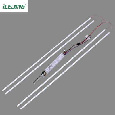 ETL DLC 32W 트로퍼 리트로피트 키트 4FT 자기 LED 2*4 2*2 라인어 리트로피트 키트