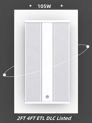 50000 시간 수명 PC 재료 전력 CCT 전환 가능 2FT 105W LED 선형 고고등
