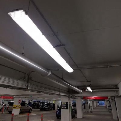 천장 설치 110W 8FT LED 3 개의 기상 방지 증기 단단한 농장용 조명