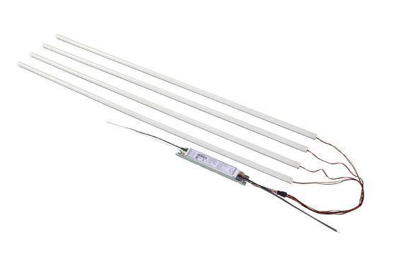 SMD LED 광원 2ft 4ft 8ft 150Lm/W PC 렌즈 자석 LED 선형 리모프트 키트 라이트