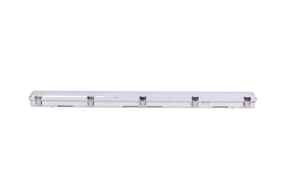120-277V 입력 전압 35W LED 산업용 조명용 세 단위 선형 조명 장치