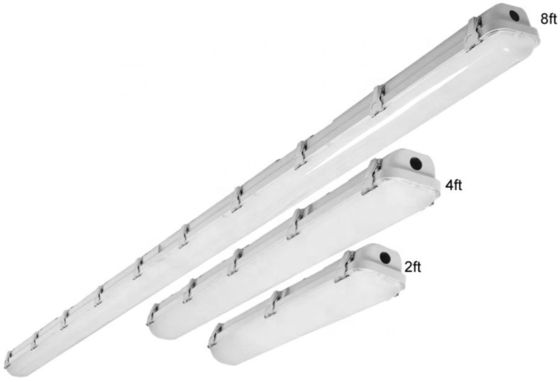 ETL DLC 나열된 LED 증기 튼튼한 빛 4FT 46W 38W 30W 창고 삼성 펌프
