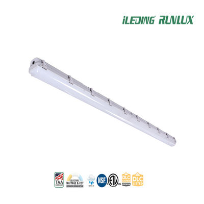 110도 회색 폴리카보네이트 LED 증기 튼튼한 빛 140lm/W 효율
