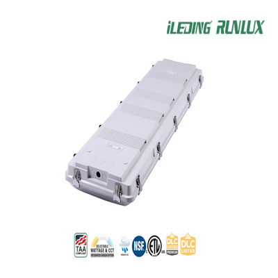 110° 폴리카보네이트 베이 조명 6KV 전압 보호 IK10 충격 저항