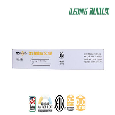 CCT 스위치와 함께 표면에 장착된 0-10V 디밍 가능한 LED 자석 리트로피트 키트