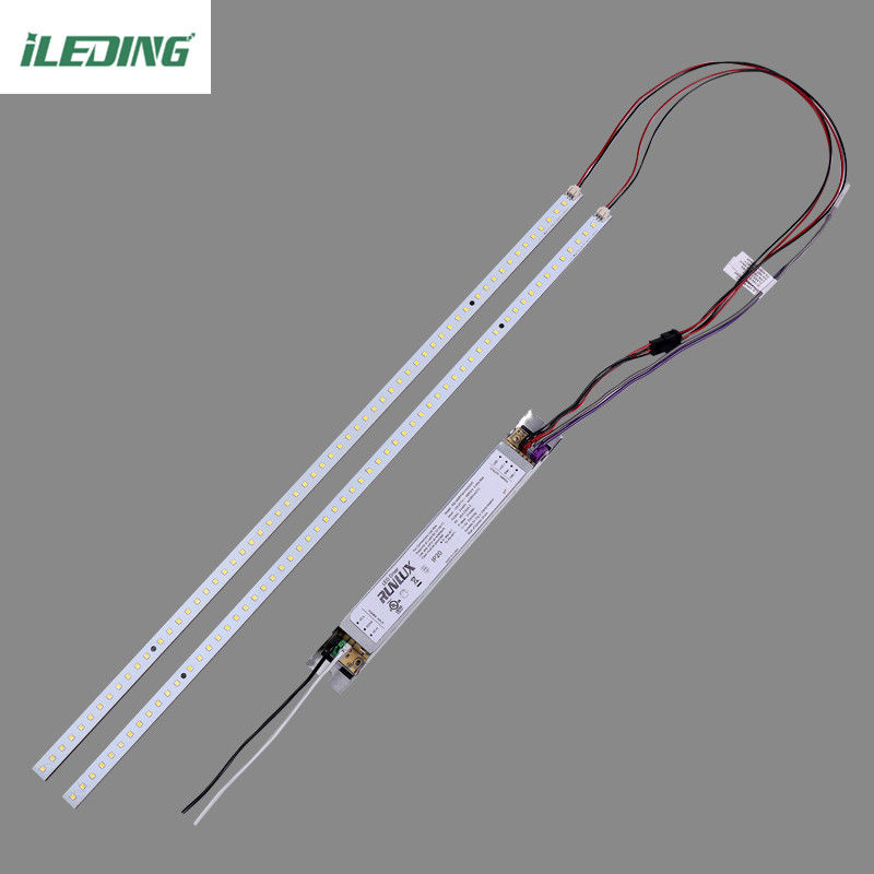 오피스 교체 튜브 2FT LED 자석 빛 트로퍼 선형 후장 키트 20W 2900LM CRI85